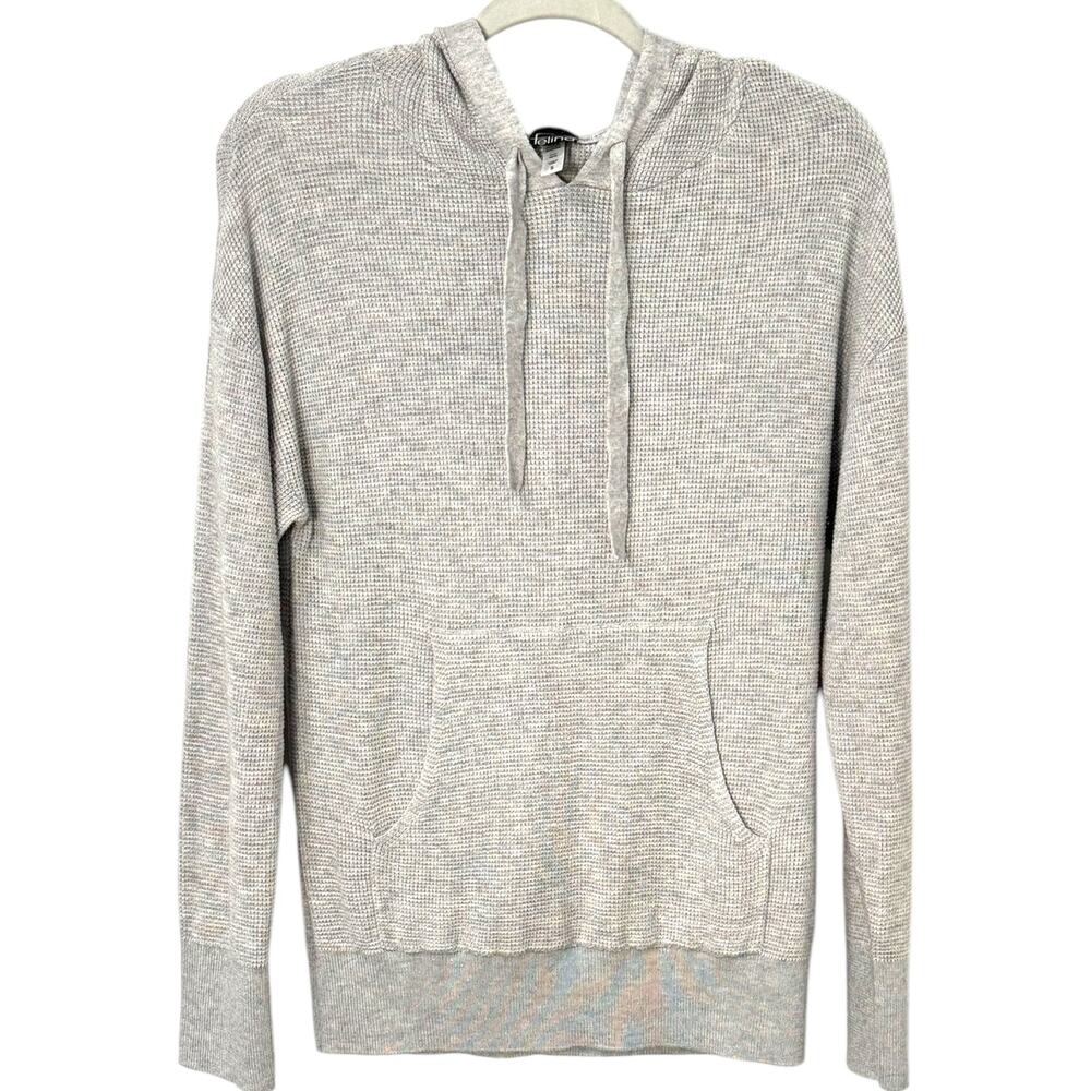 Felina Waffle Knit Hoodie‎ Pullover Jumper Sweater